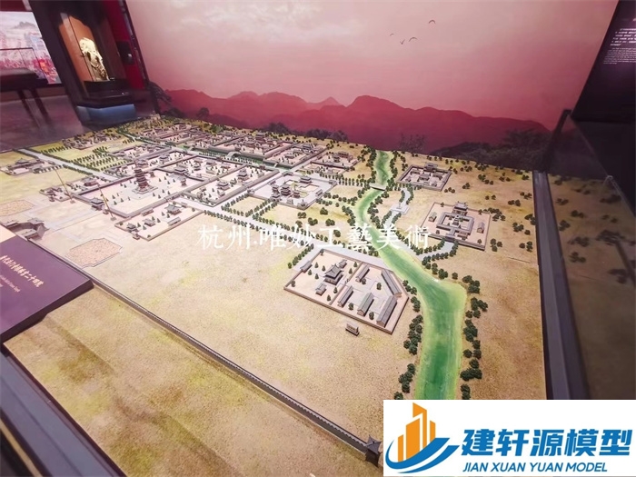海林微缩模型法门寺