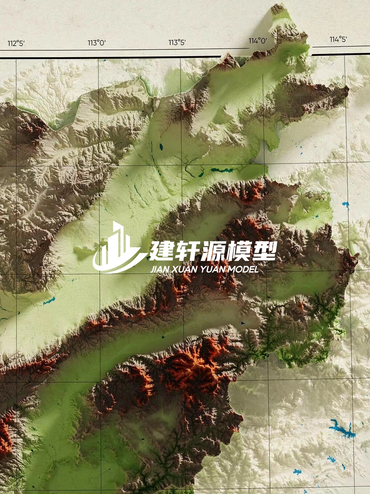 海林地形模型制作